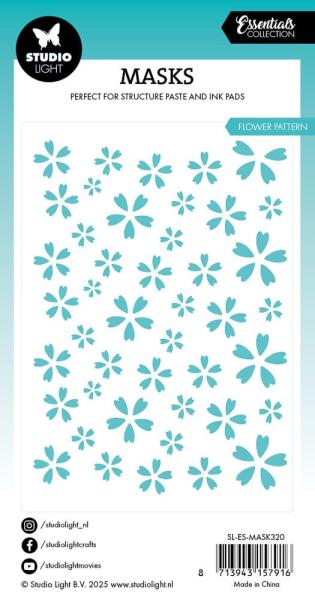 Studio Light - Schablone "Flower Pattern" Stencil  