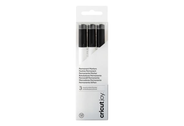 Cricut Joy - Permanent Markers 1.0 "Black" 3er Set