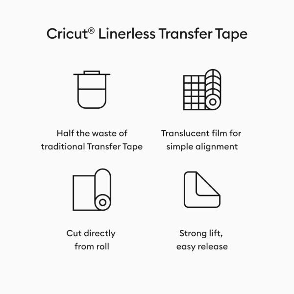 Cricut  - Transfer Tape Linerless 33x9,1m