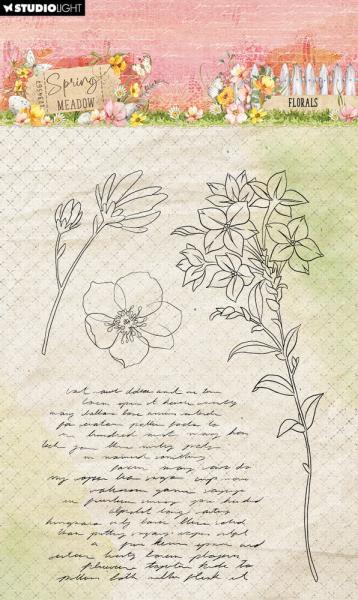 Studio Light - Stempelset "Florals" Clear Stamps