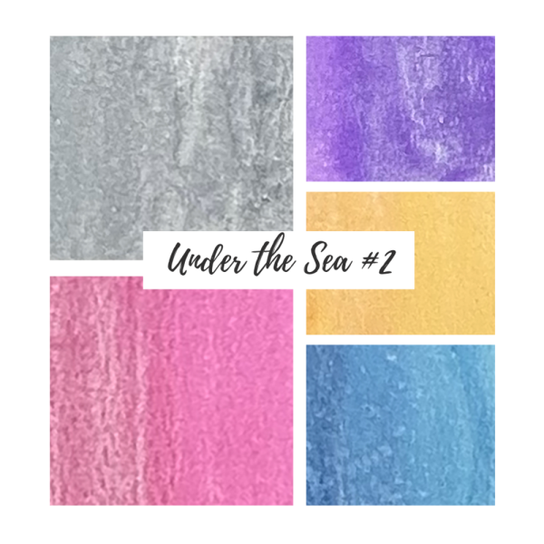 Lindys Stamp Gang - Pigmentpulver "Under the Sea 2" Magical Shaker 2.0 Set - 5x10g