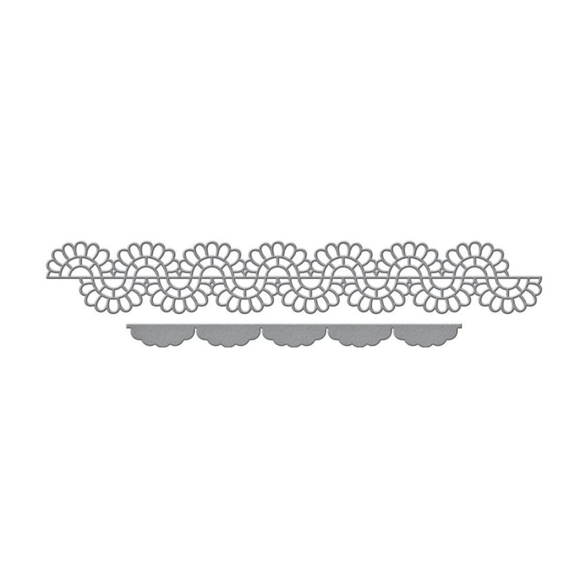 Spellbinders - Stanzschablone "Eyelet Scallop Border" Dies