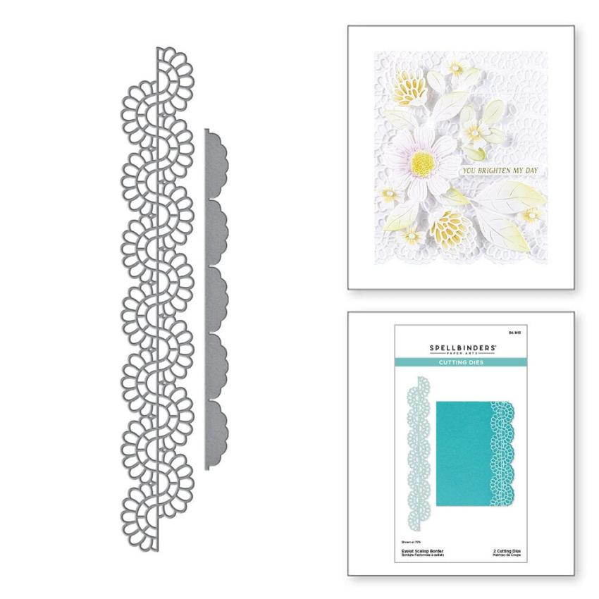 Spellbinders - Stanzschablone "Eyelet Scallop Border" Dies