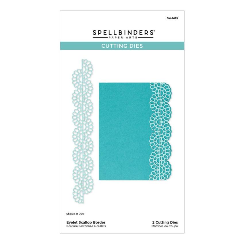 Spellbinders - Stanzschablone "Eyelet Scallop Border" Dies