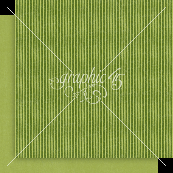 Graphic 45 - Designpapier "Spring is in the Air" Patterns & Solid Pad 12x12 Inch - 16 Bogen