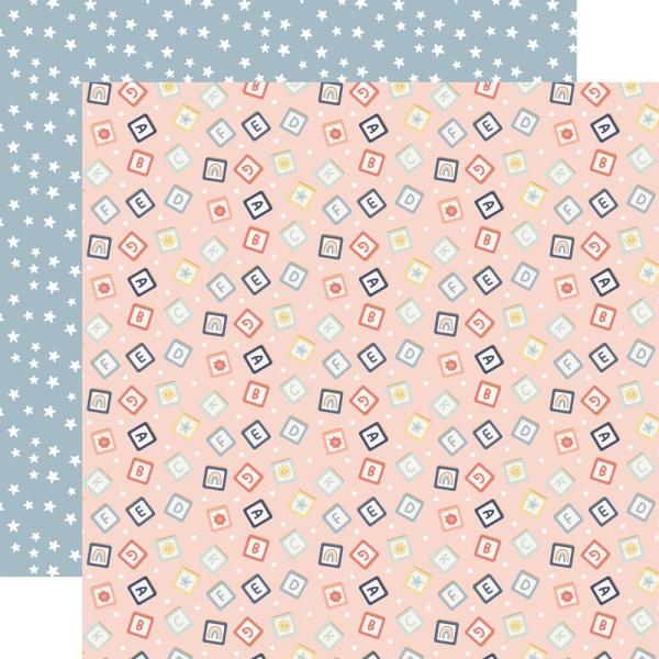 Echo Park - Designpapier "Baby On Board It's a Girl!" Collection Kit 12x12 Inch - 12 Bogen