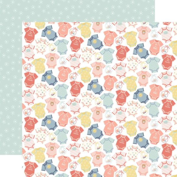 Echo Park - Designpapier "Baby On Board It's a Girl!" Collection Kit 12x12 Inch - 12 Bogen
