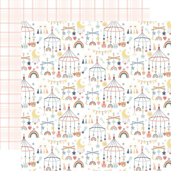 Echo Park - Designpapier "Baby On Board It's a Girl!" Collection Kit 12x12 Inch - 12 Bogen
