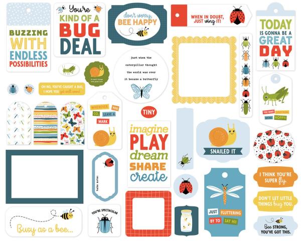 Echo Park - Stanzteile & Anhänger "Little Things Mean A Lot" Frames & Tags 