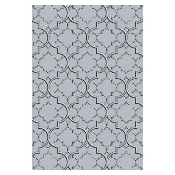 Sizzix - 3D Prägefolder "Textures From Afar" Embossing Folder Design by Stacey Park