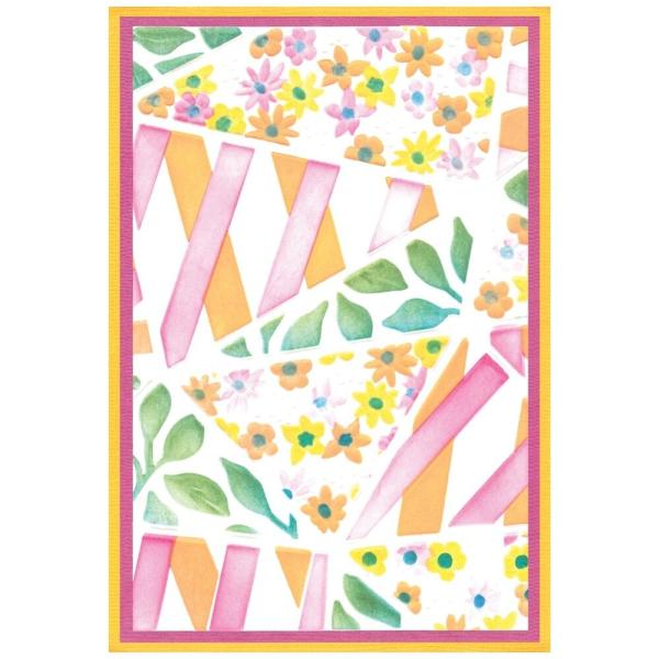 Sizzix - Schablone "Fragmented Floral #2" Layered Stencil Design by Stacey Park