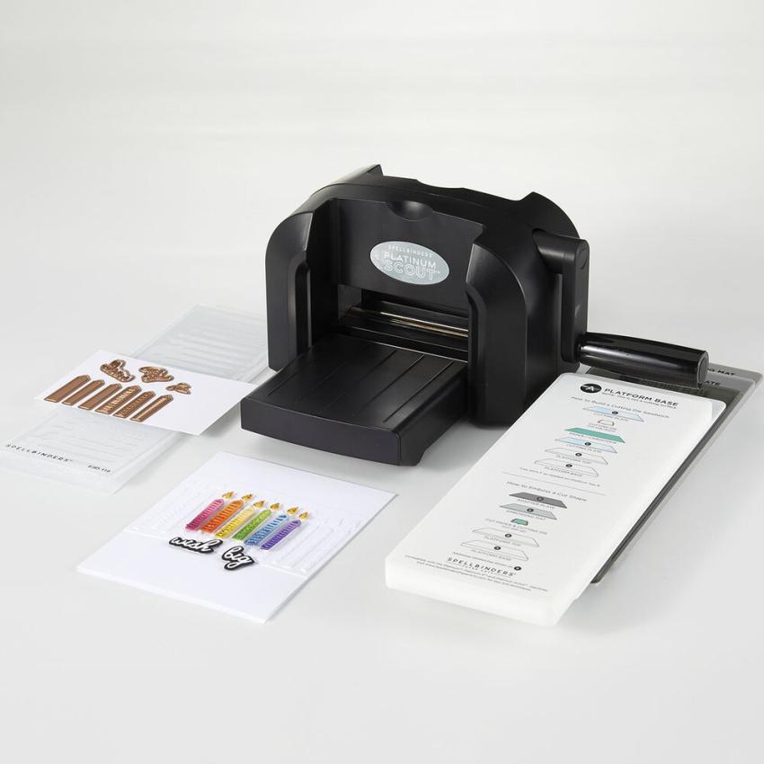Spellbinders - Platinum Scout Die Cutting & Embossing Machine - Special Edition Black by Simon Hurley
