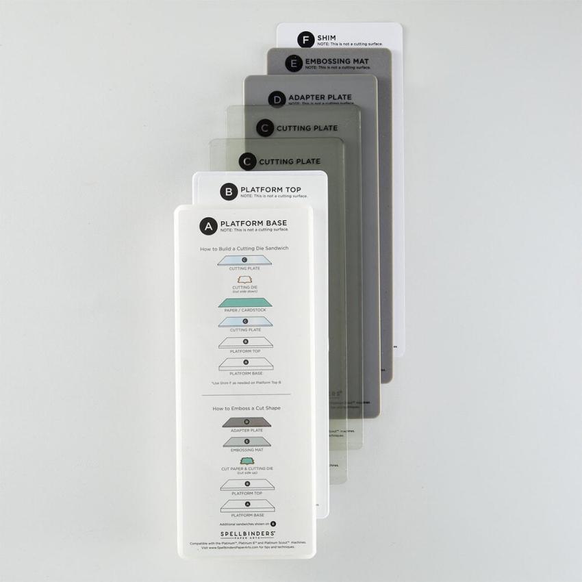 Spellbinders - Platinum Scout Die Cutting & Embossing Machine - Special Edition Black by Simon Hurley