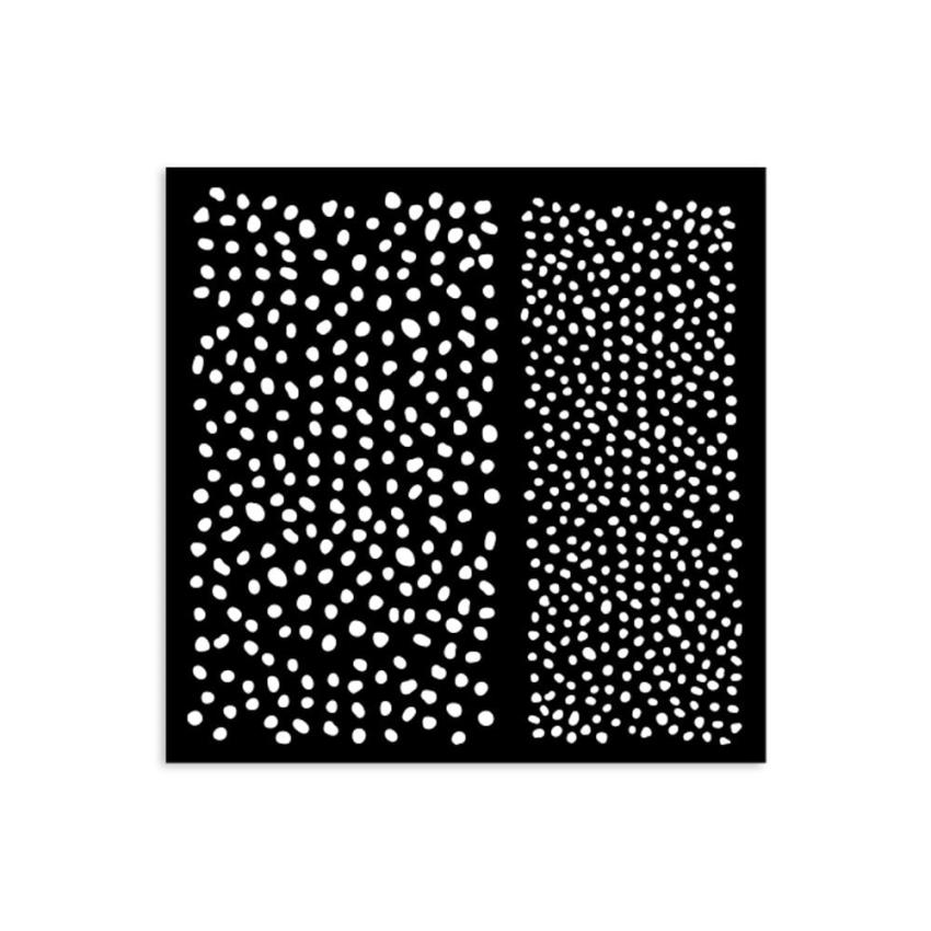 Stamperia - Schablone 12x12cm "Dots Pattern" Stencil