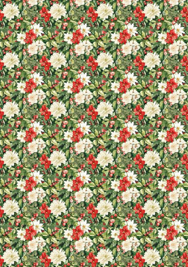 Ciao Bella - Decopatch Papier "Christmas Vibes" Rice Paper A5 - 8 Bogen