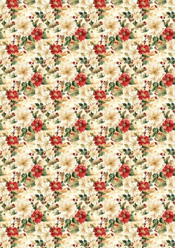 Ciao Bella - Decopatch Papier "Christmas Vibes" Rice Paper A5 - 8 Bogen