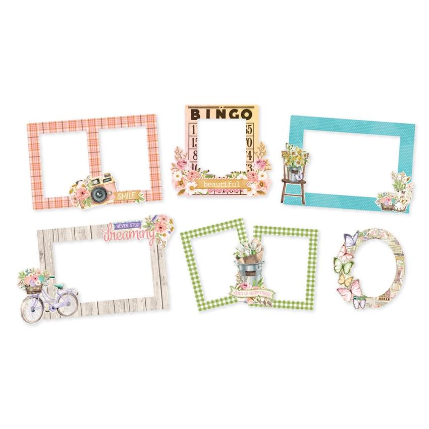 Simple Stories - Chipboard Frames "Vintage Flower Shoppe" 