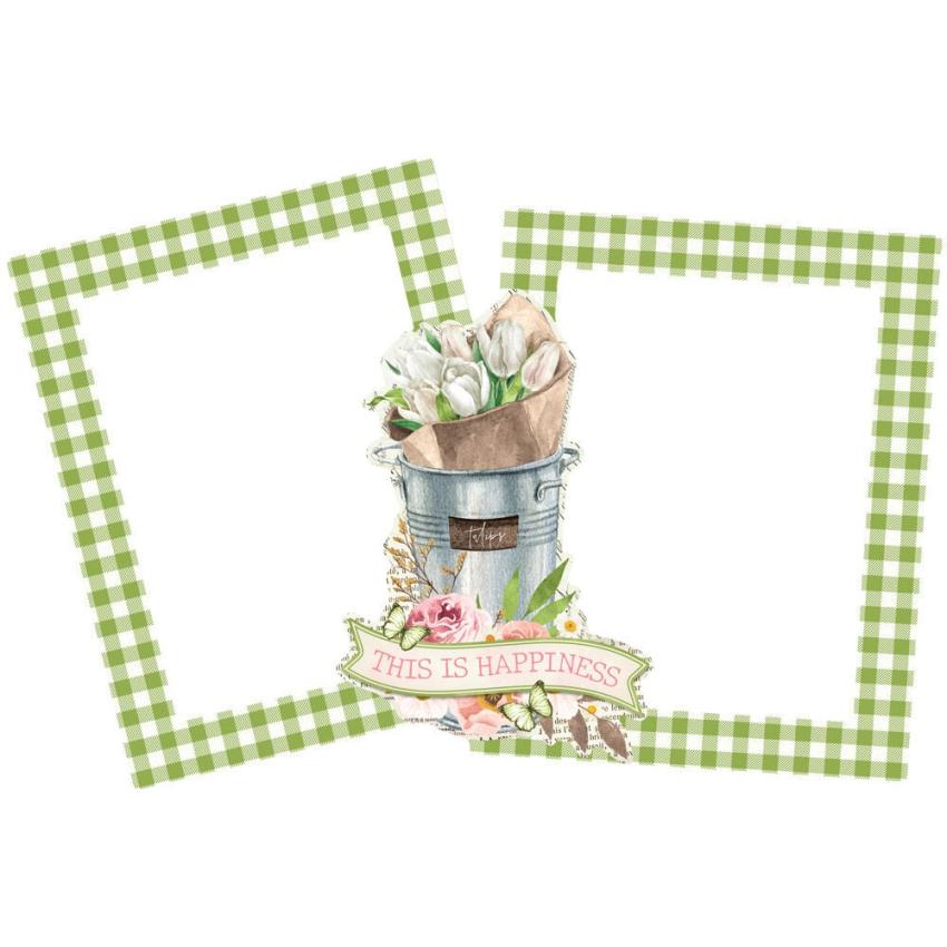 Simple Stories - Chipboard Frames "Vintage Flower Shoppe" 