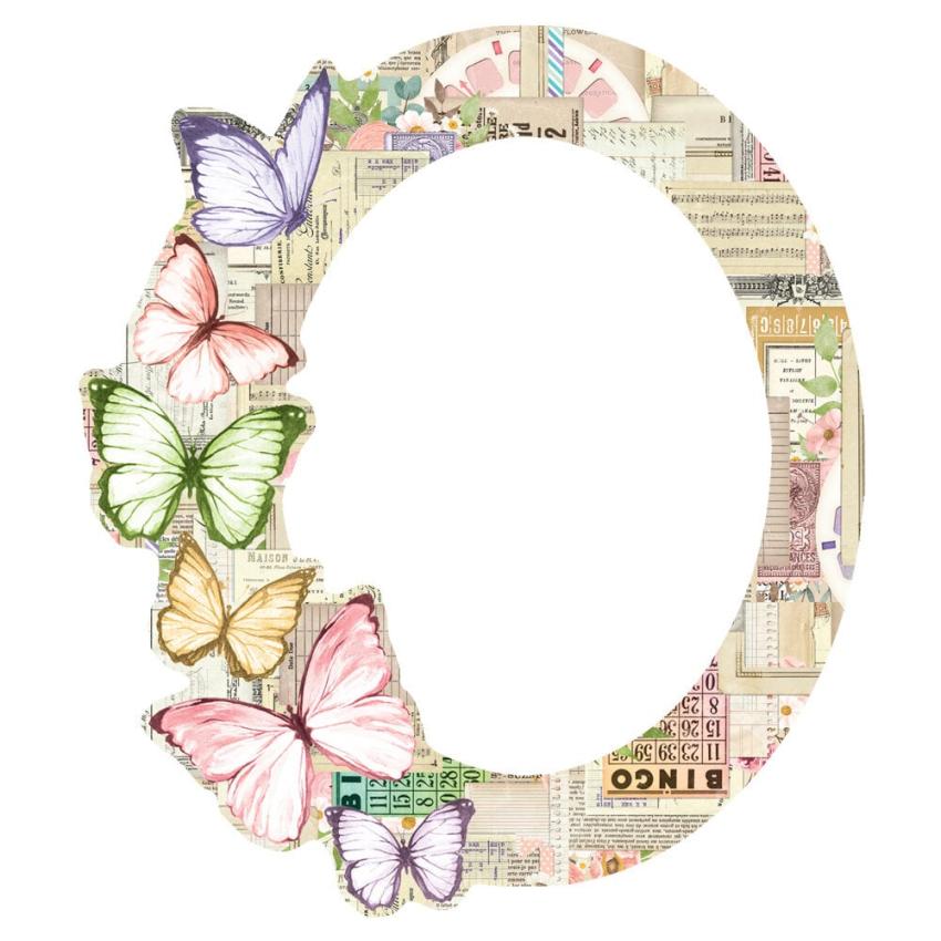 Simple Stories - Chipboard Frames "Vintage Flower Shoppe" 
