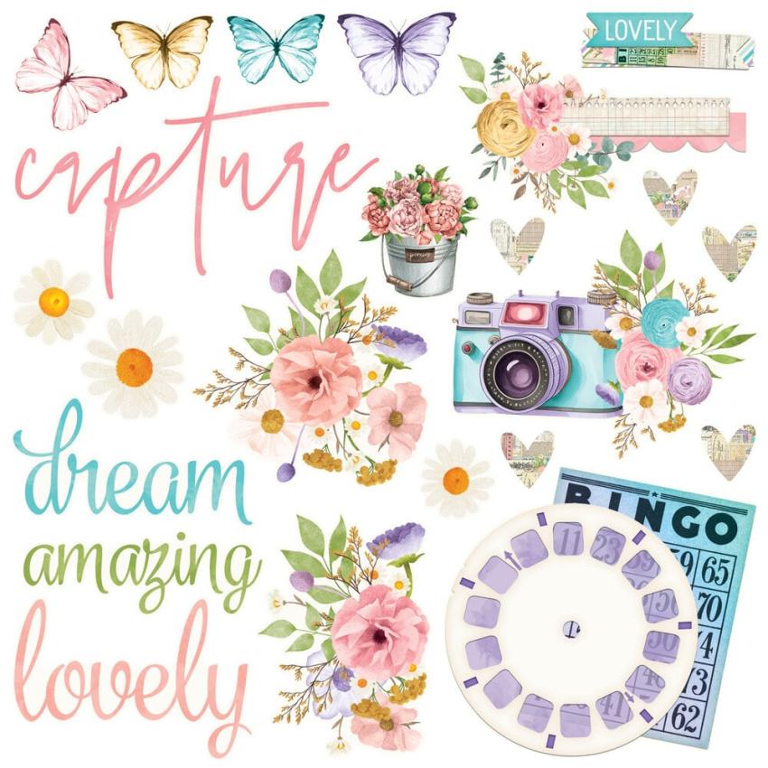 Simple Stories - Pages Kit "Vintage Flower Shoppe"