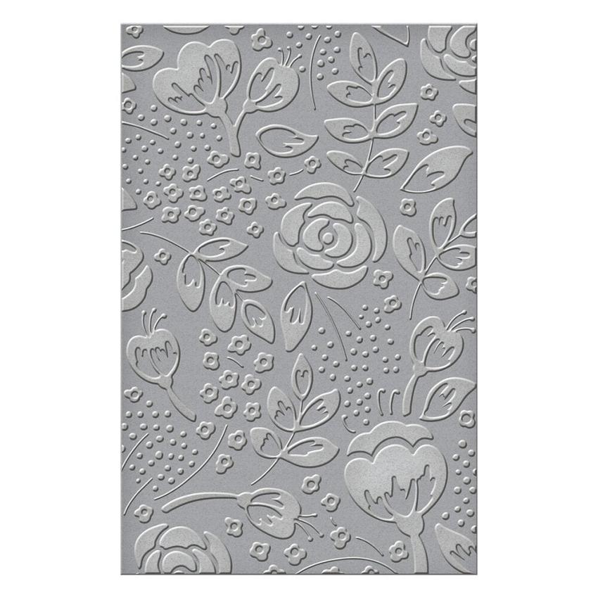 Spellbinders - Prägefolder "Bold Floral" Embossingfolder