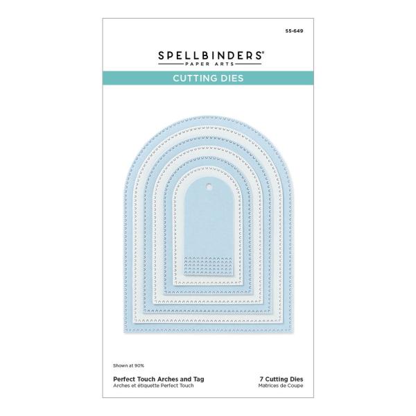 Spellbinders - Stanzschablone "Perfect Touch Arches and Tag" Dies