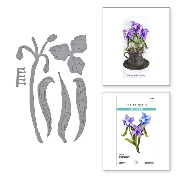 Spellbinders - Stanzschablone "Spiderwort" Dies