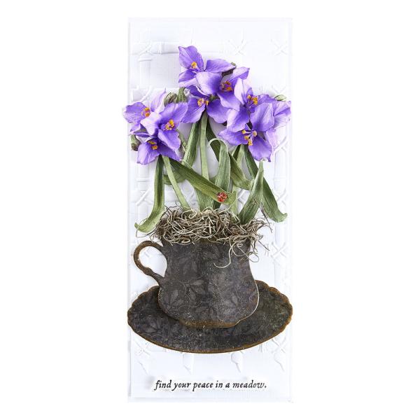 Spellbinders - Stanzschablone "Spiderwort" Dies