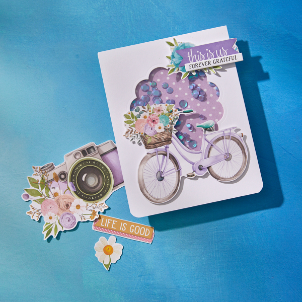 Spellbinders - Stanzschablone "Simple Vintage Flower Shoppe Bundle" Dies