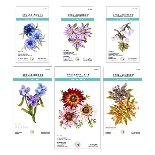Spellbinders - Stanzschablone "Through the Meadow Bundle" Dies