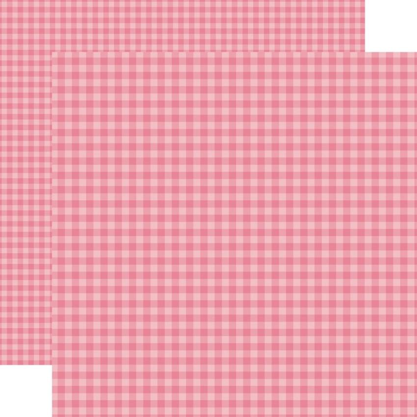 Echo Park - Designpapier "Bold Gingham" Collection Kit 12x12 Inch - 12 Bogen