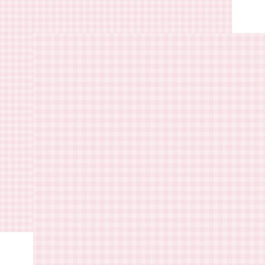 Echo Park - Designpapier "Pastel Gingham" Paper Pack 6x6 Inch - 24 Bogen