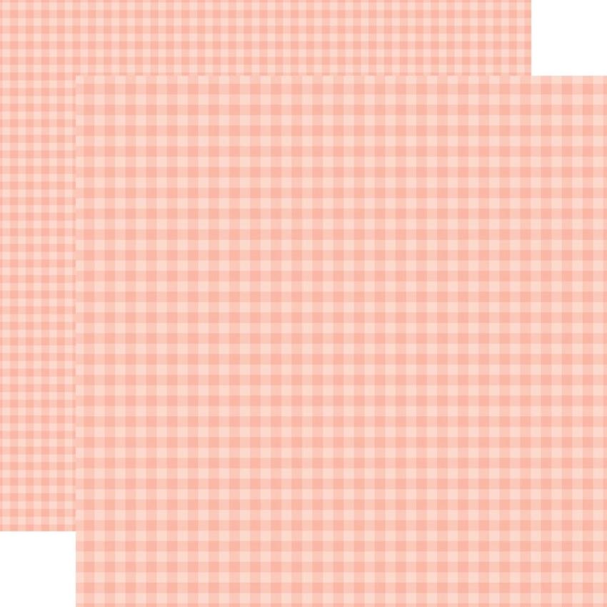 Echo Park - Designpapier "Pastel Gingham" Paper Pack 6x6 Inch - 24 Bogen