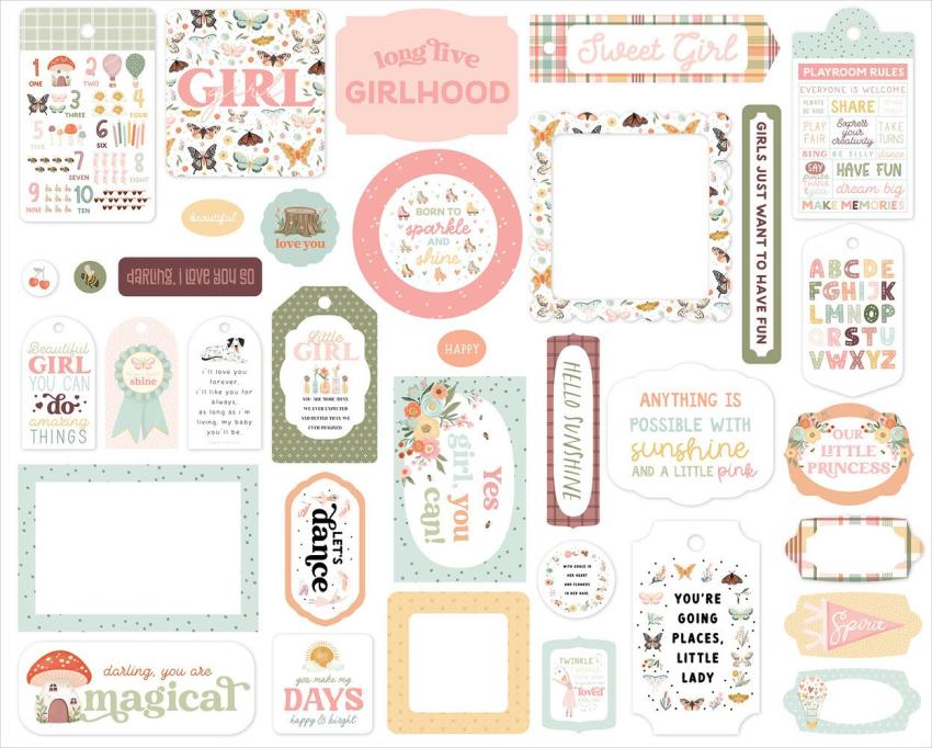 Carta Bella "That's My Girl" Frames & Tags