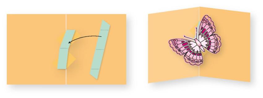 Marianne Design - Stempelset & Stanzschablone "Pop & Twist Butterfly" Collectables Stamp & Dies