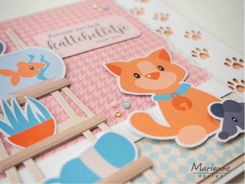 Marianne Design - Stanzteile "Dogs" Die Cuts