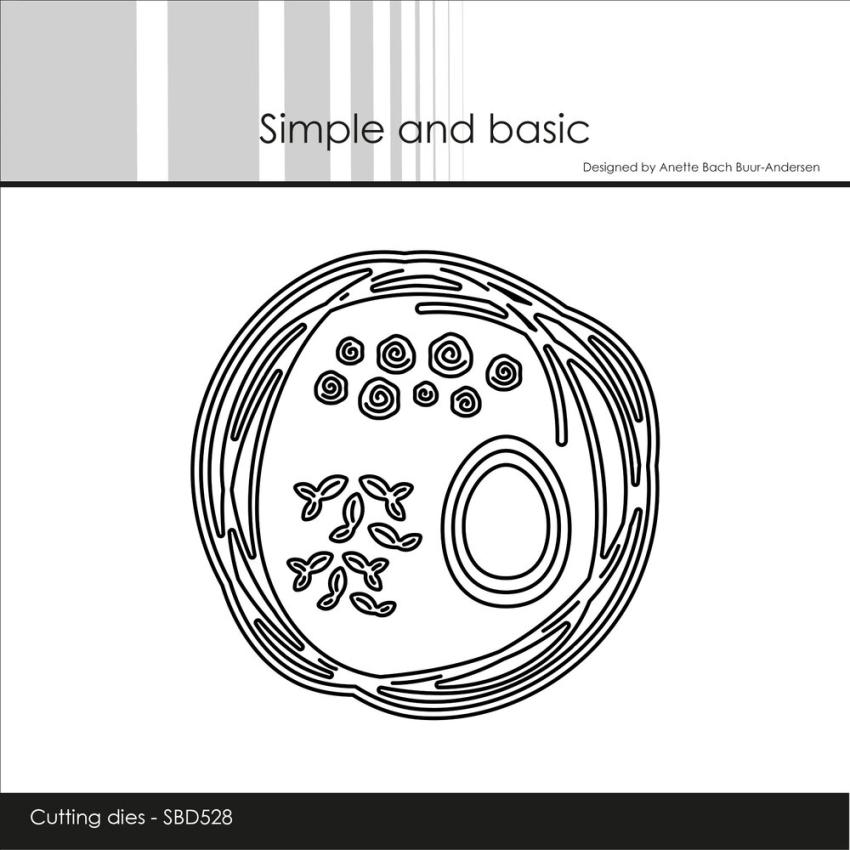 Simple and Basic - Stanzschablone "Scribbles Round" Dies