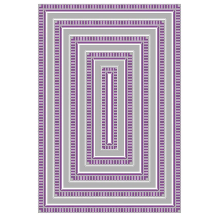 Sizzix - Stanzschablone "Fanciful Reversed, Renee Deco Rectangles" Framelits Craft Dies Design by Stacey Park