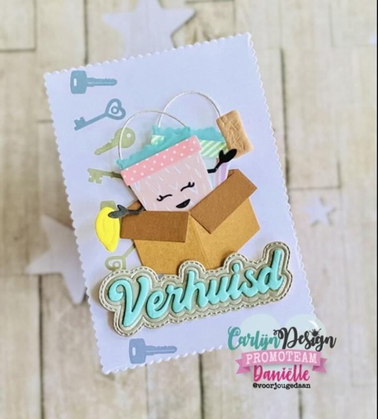 Carlijn Design - Stanzschablone "New Homies" Dies 