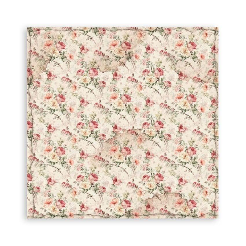 Stamperia - Designpapier "House of Roses" Maxi Paper Pack 12x12 Inch - 22 Bogen