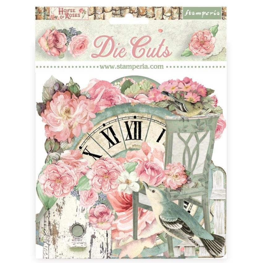 Stamperia - Stanzteile "House of Roses" Die Cuts