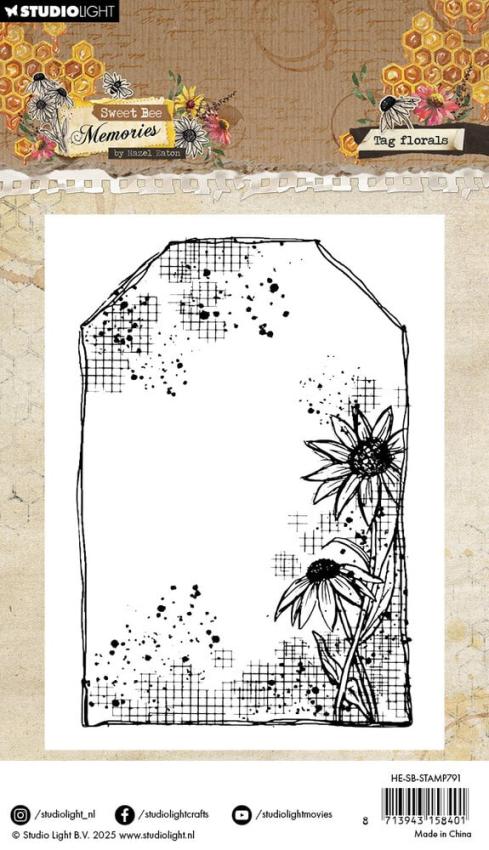 Studio Light - Stempel "Tag Florals" Clear Stamps