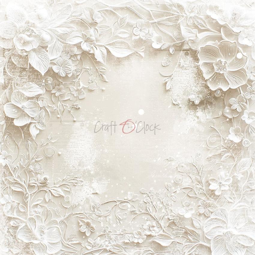 Craft OClock - Designpapier "Something Blue" Medium Paper Pack 8x8 Inch - 24 Bogen