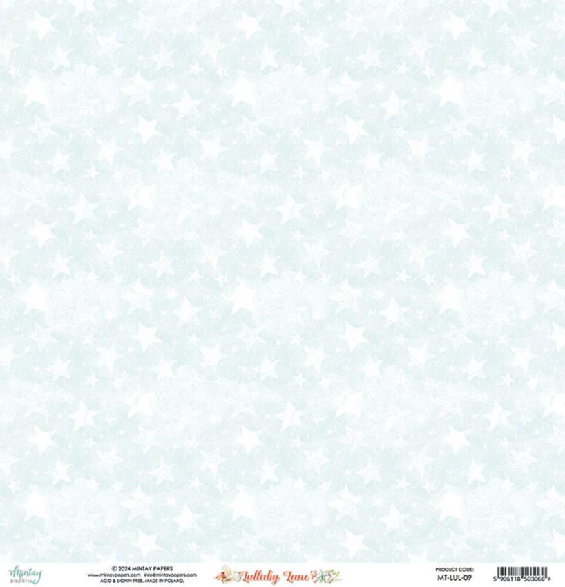 Mintay Papers - Papier Elemente "Lullaby Lane" Paper Elements 12x12 Inch