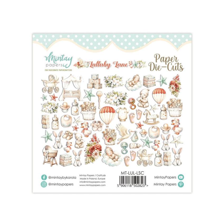 Mintay Papers - Stanzteile "Lullaby Lane" Die Cuts