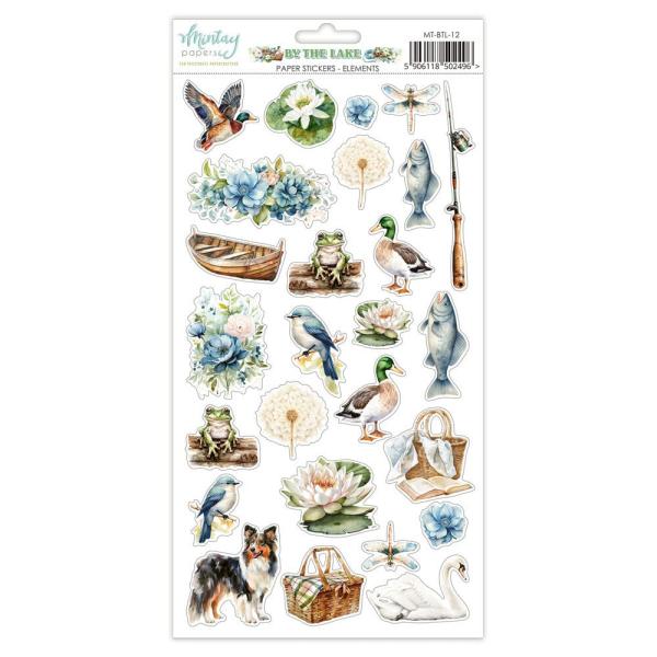 Mintay Papers - Aufkleber "By The Lake" Paper Sticker Elements 6x12 Inch