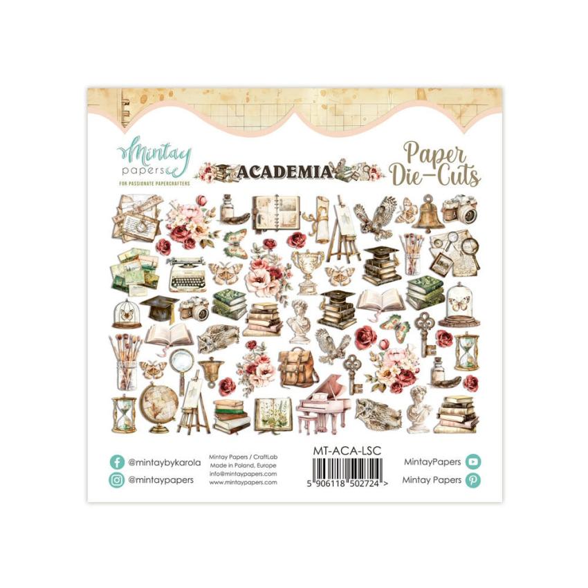 Mintay Papers - Stanzteile "Academia" Die Cuts