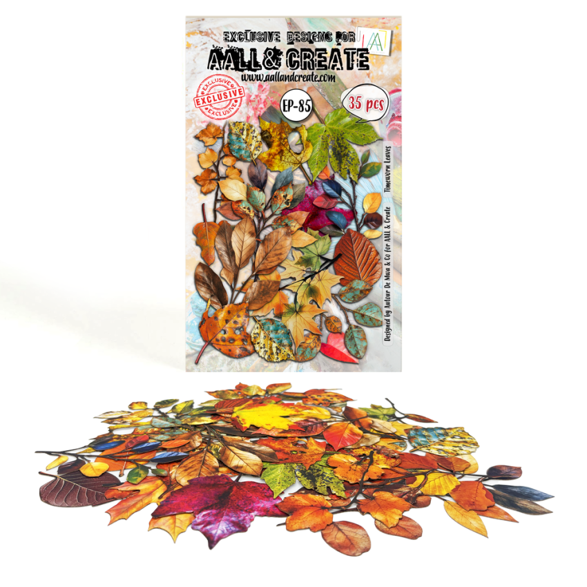 AALL and Create - Stanzteile "Timeworn Leaves " Ephemera Die-Cuts