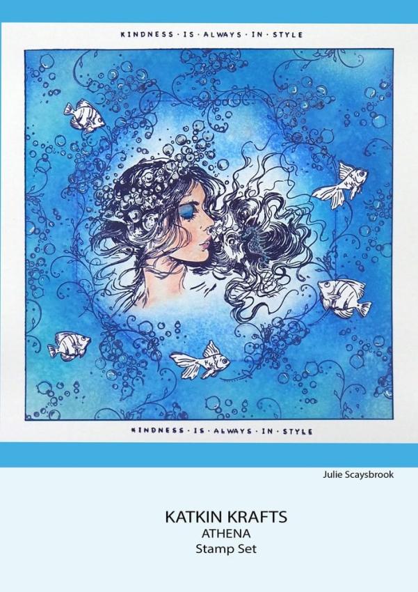 Katkin Krafts - Stempelset "Athena" Clear Stamps