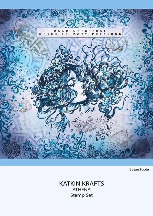 Katkin Krafts - Stempelset "Athena" Clear Stamps